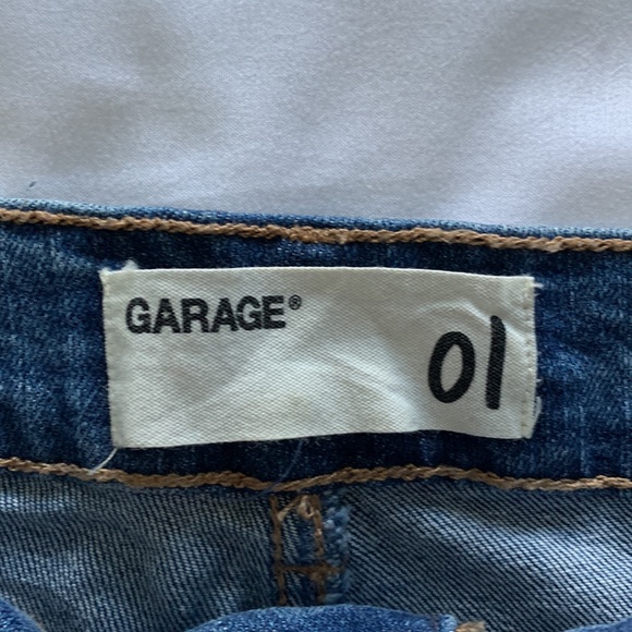 Garage jean high waisted shorts - Picture 3 of 3